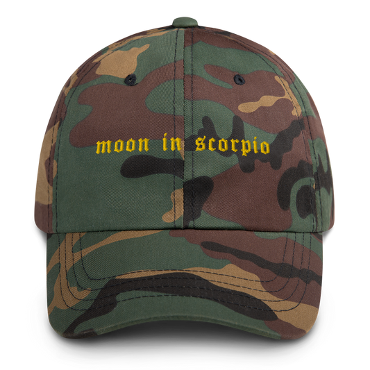 Moon in Scorpio Dad Hat