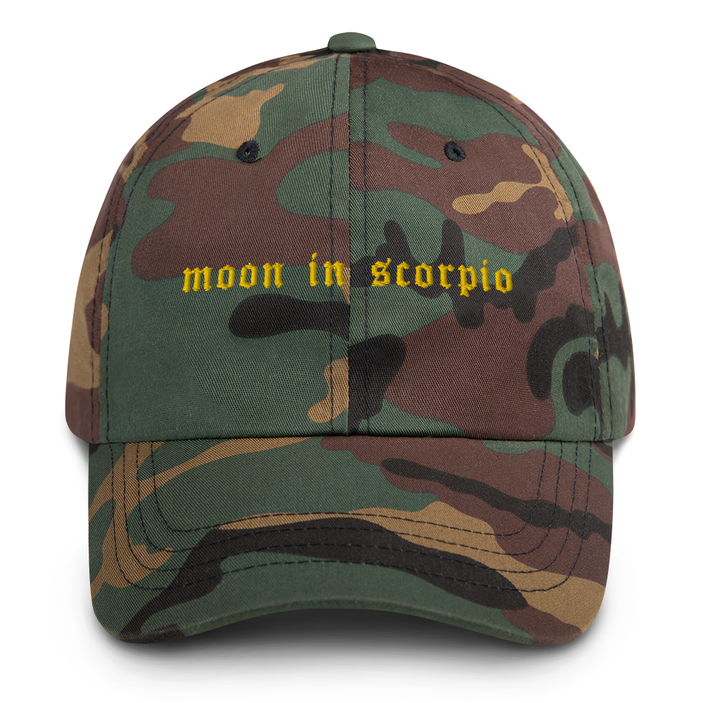 Moon in Scorpio Dad Hat