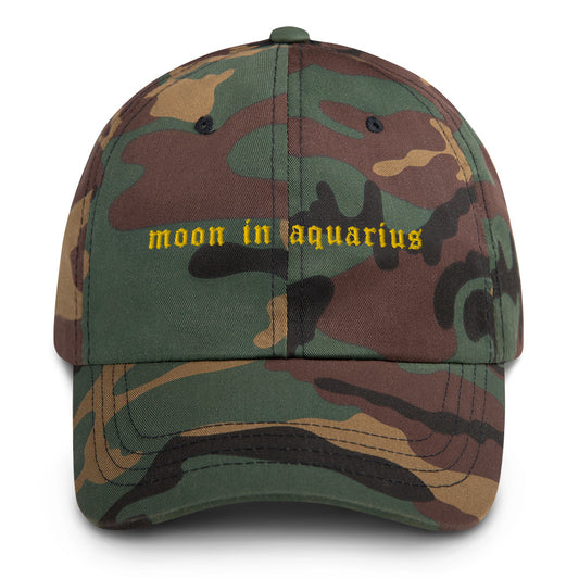 Aquarius Moon Dad Hat